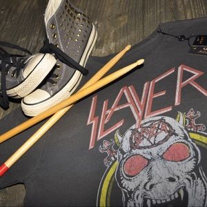 NWT Paper Thin Slayer Concert Tee